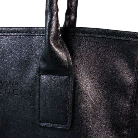 Givenchy Black Novelty Tote and Pouch - Picture 6 of 8